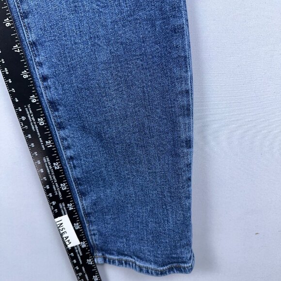Loft Outlet Curvy Skinny Jeans Womens Size 10 Mid Rise Medium Wash Blue - Picture 10 of 13